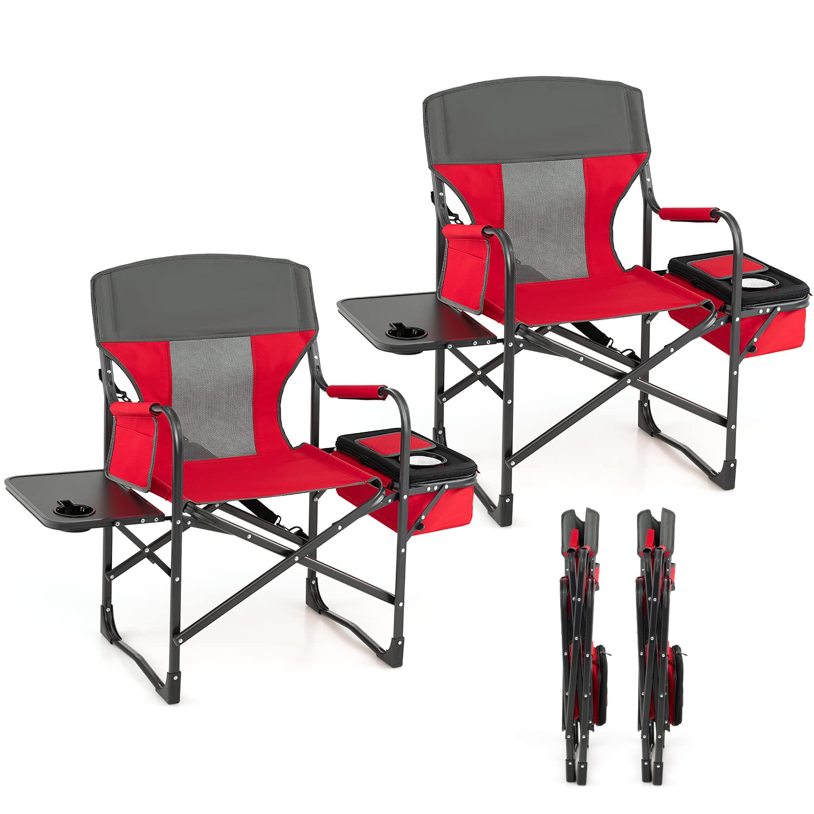 Amazon.com: Giantex 2 PCS Camping Chair, Folding Directors